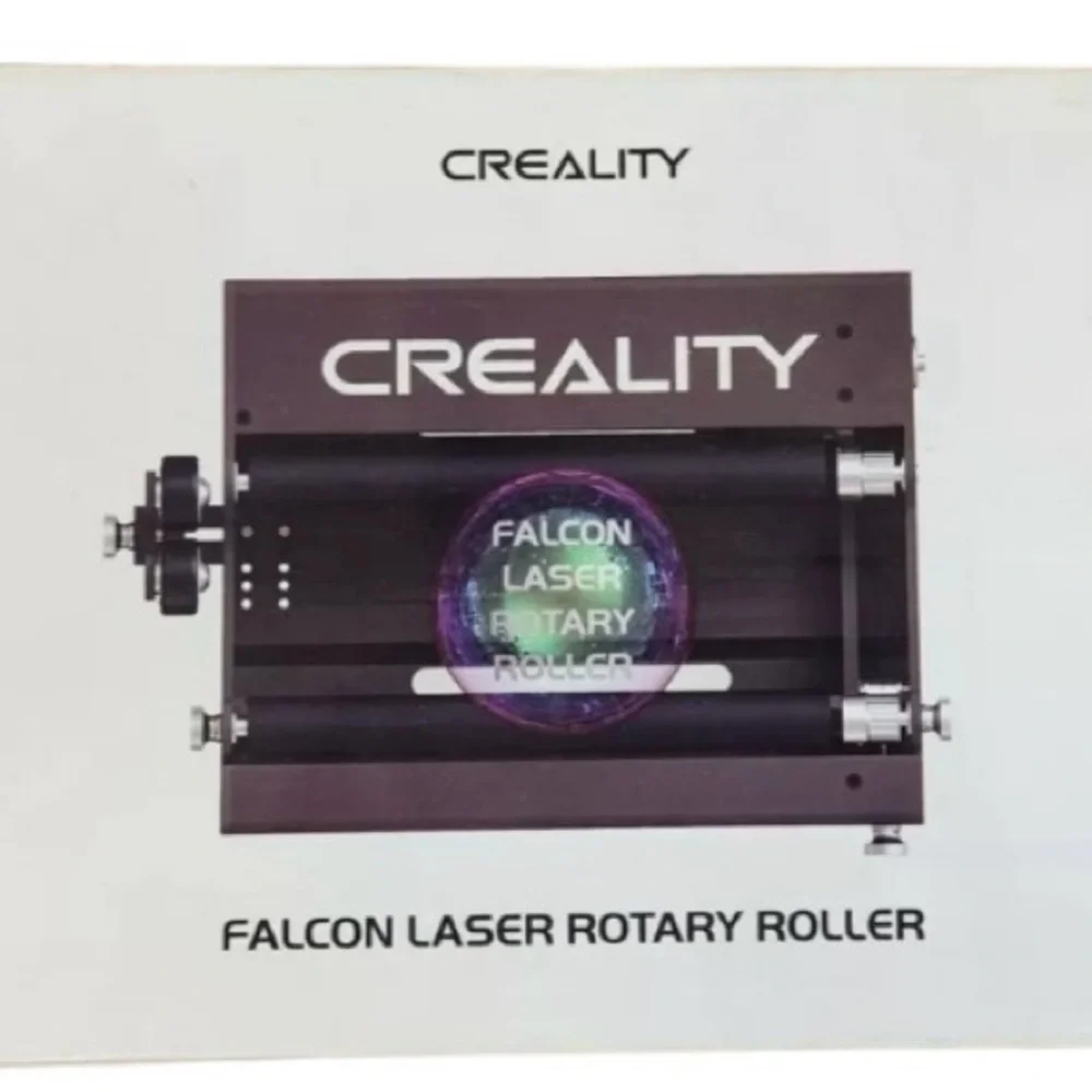 Creality Official Laser Rotary Roller, 360° Laser Engraver Y-axis Rotary Module